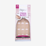 Press & Go French Look Medium Square, Rosa